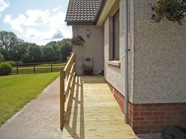 Cost of Hardwood Ramp Installation in Noblesville