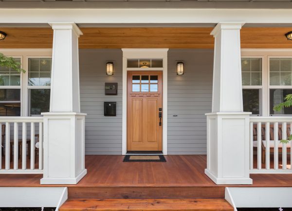 Cost of Wood Porch Construction in Noblesville