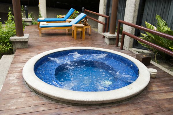 Cost of Hot Tub Deck Construction in Noblesville